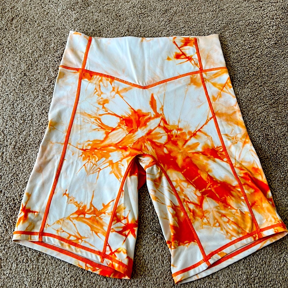 The Rider Short - Tie Die Mango- SM